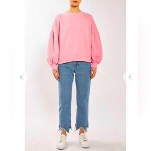 TOPSHOP Baloon Sleeve Sweatshirt By BOUTIQUE